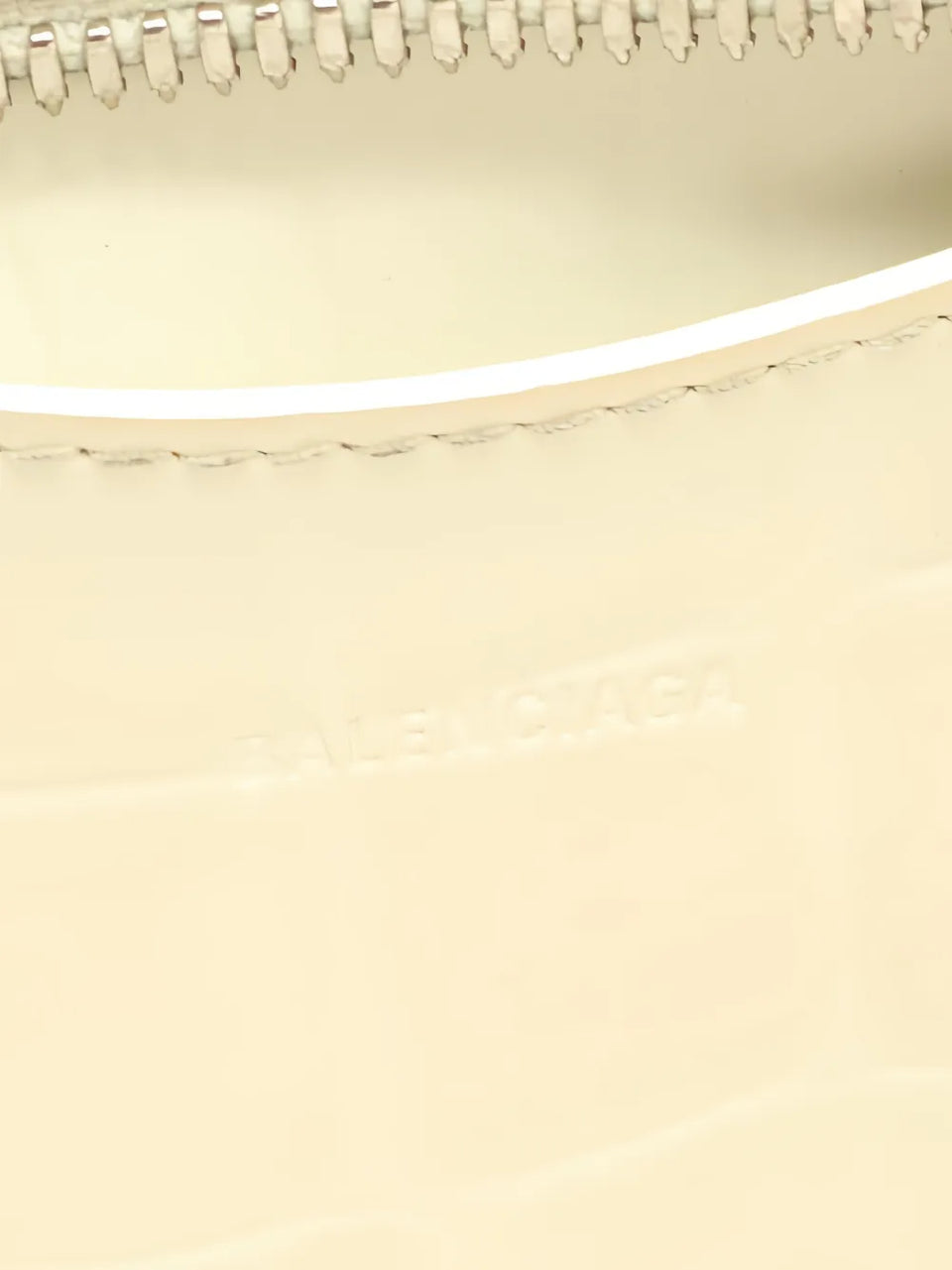 2000s mini Neo Classic croc embossed tote bag