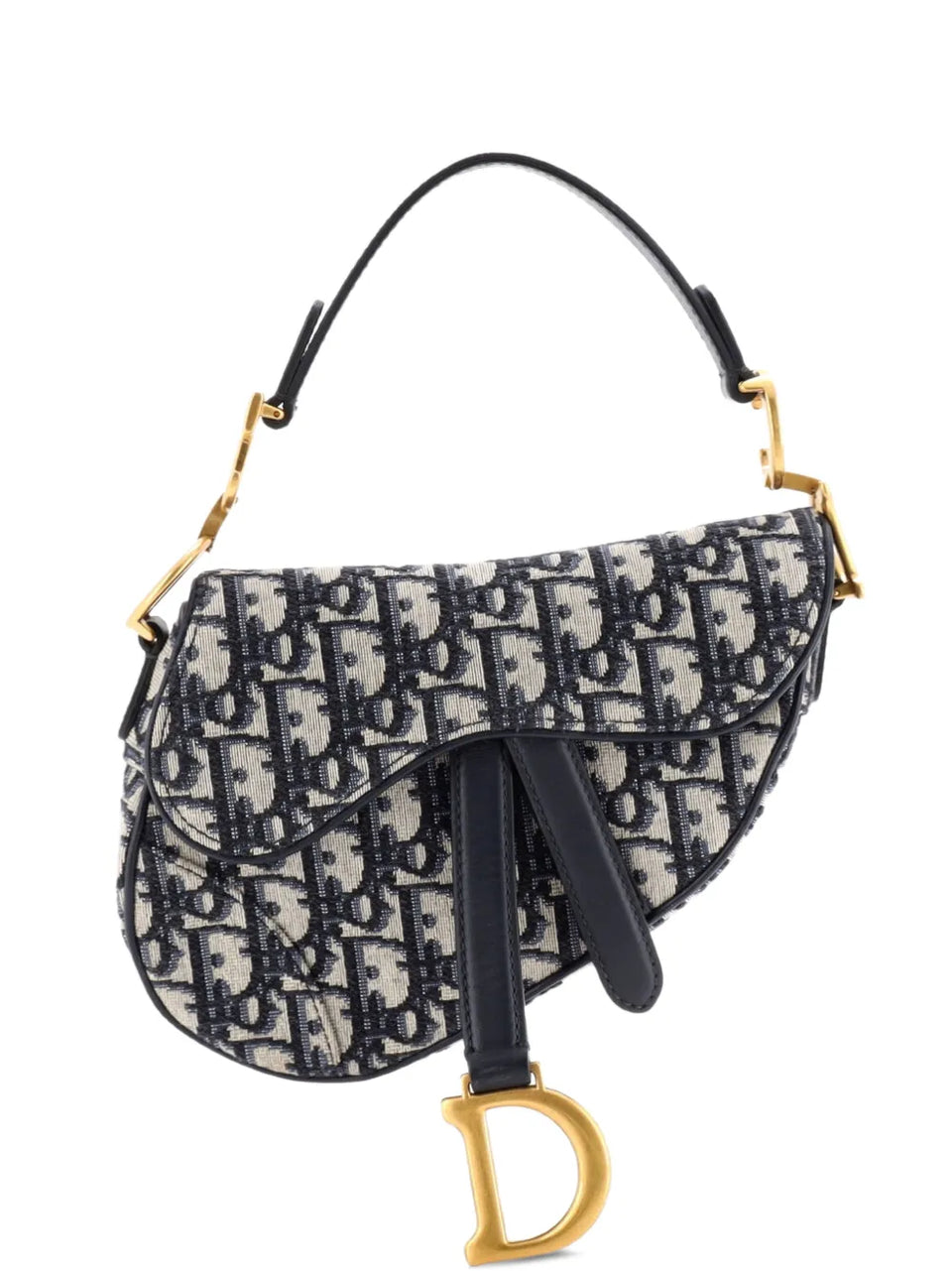 Saddle Handbag Oblique Canvas Mini shoulder bag