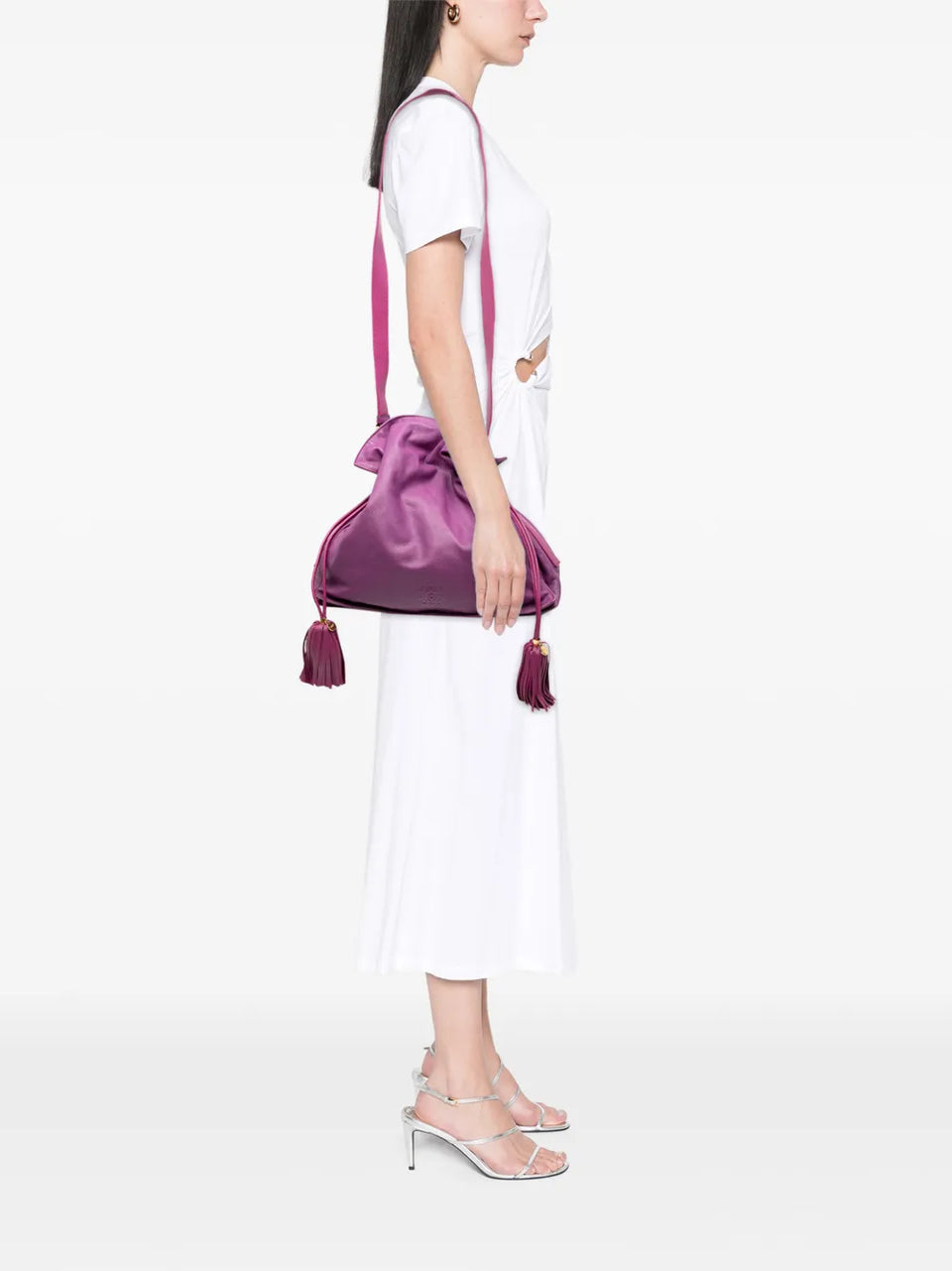 2012 Calfskin Flamenco Tassel 36 crossbody bag
