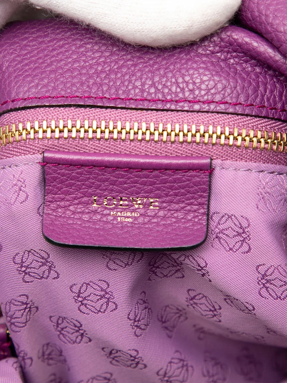 2012 Calfskin Flamenco Tassel 36 crossbody bag