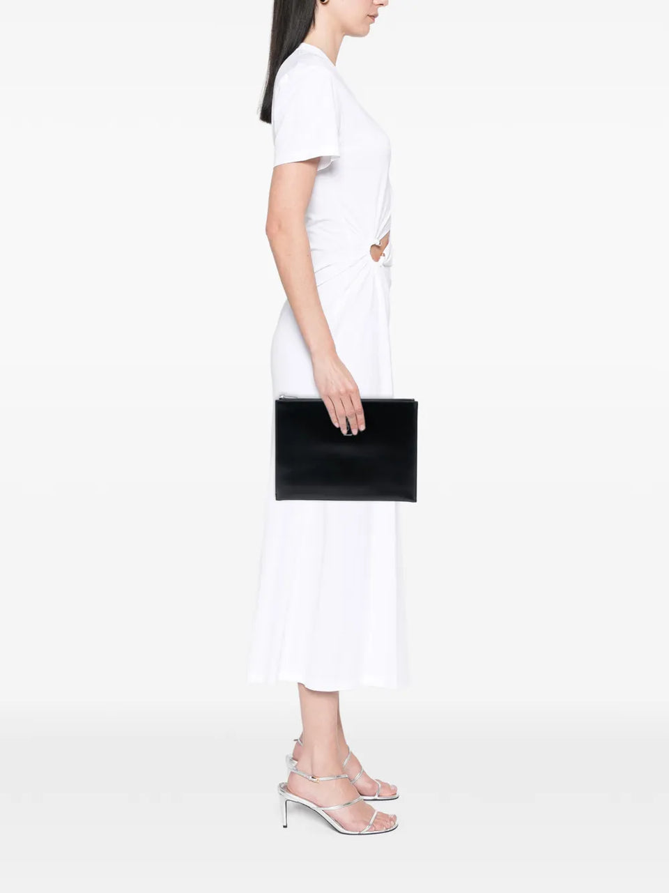 2018 Leather Monogram Ipad Case clutch bag