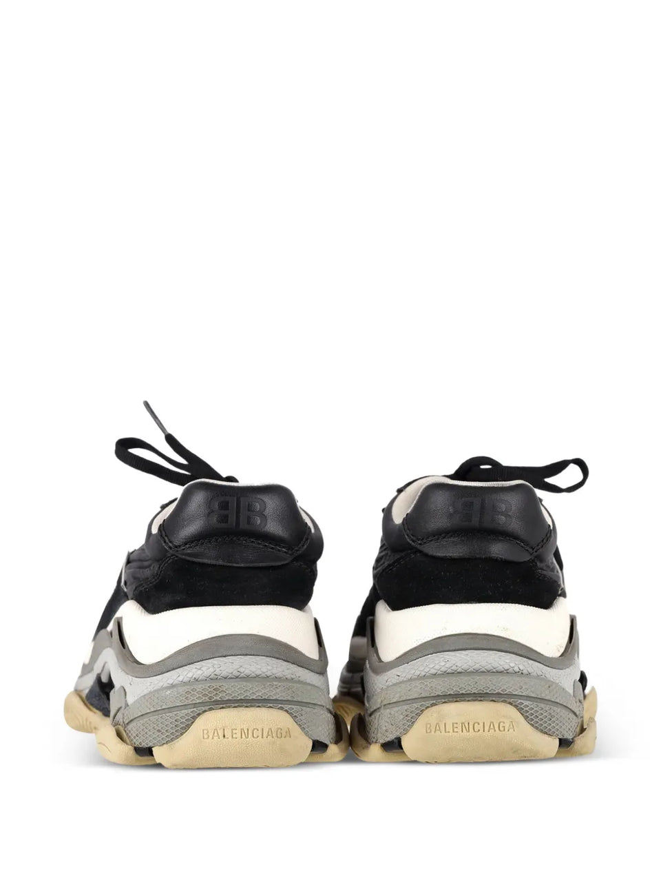 Triple S suede sneakers