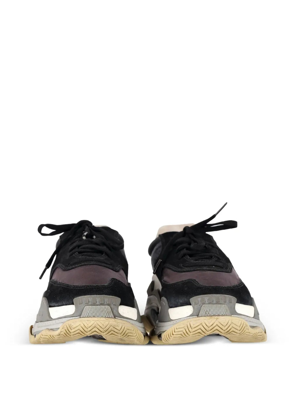 Triple S suede sneakers