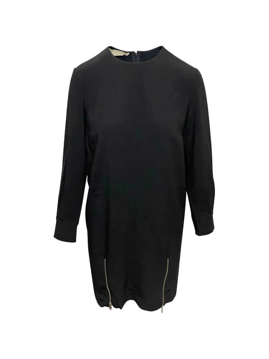 zip-detail dress