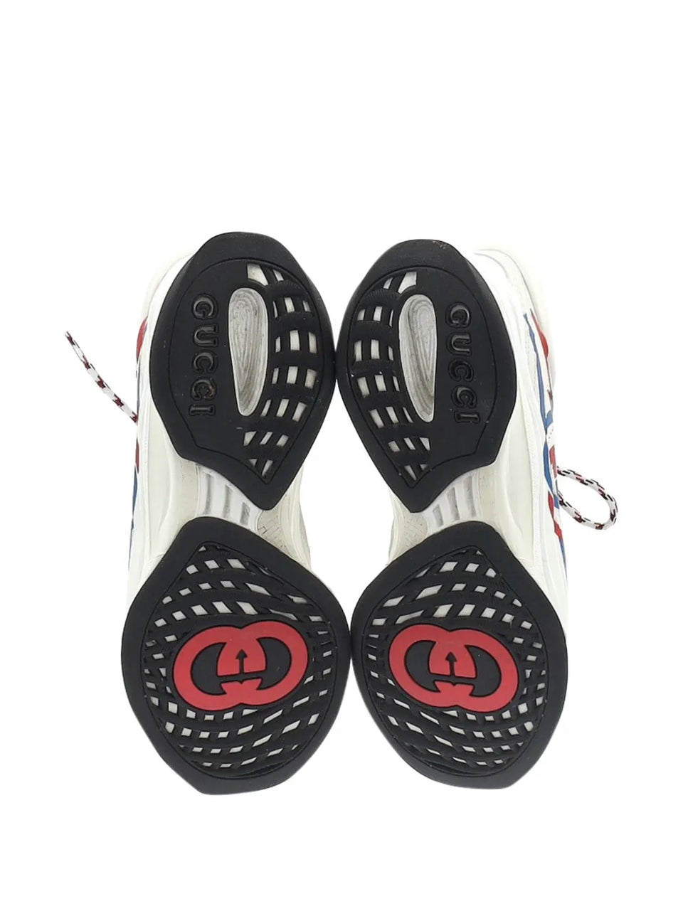 Run logo-print sneakers