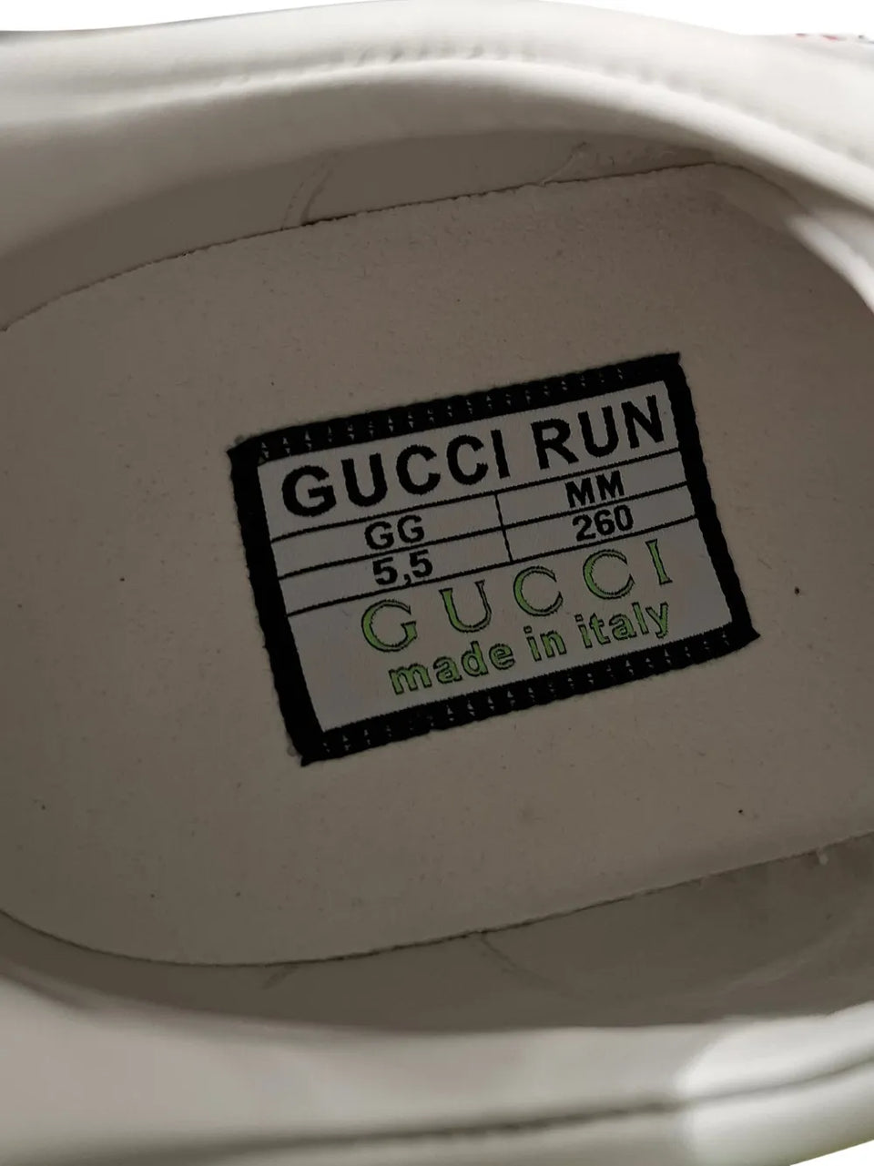 Run logo-print sneakers