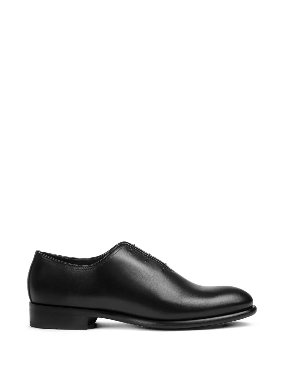 leather lace-up oxford shoes