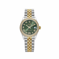 Rolex | Datejust | 278383RBR | Steel | 31 mm | Gold/Steel | Green | Automatic