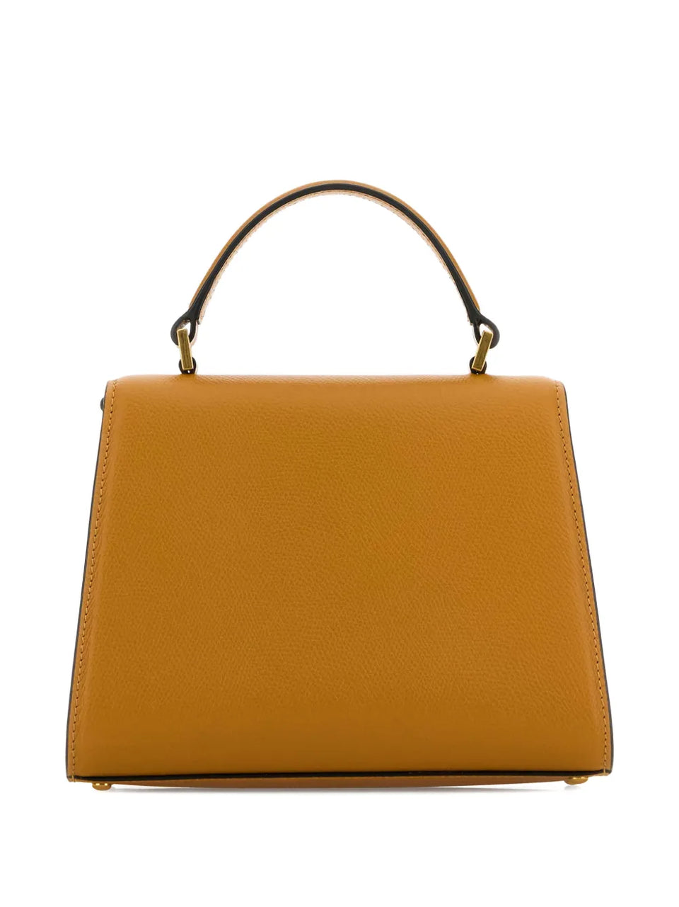 Small Vsling camel leather tote bag