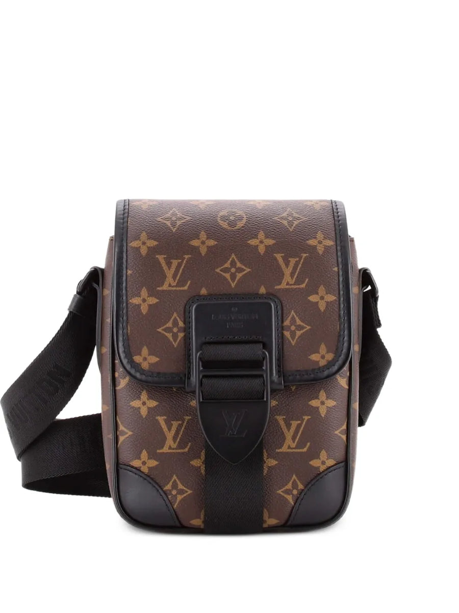 Archy Messenger Bag Macassar Monogram Canvas PM crossbody bag