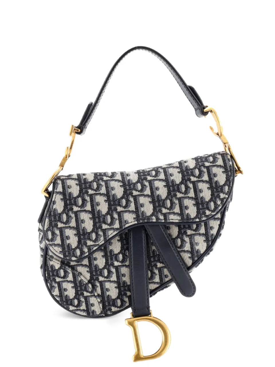 Saddle Handbag Oblique Canvas Mini shoulder bag