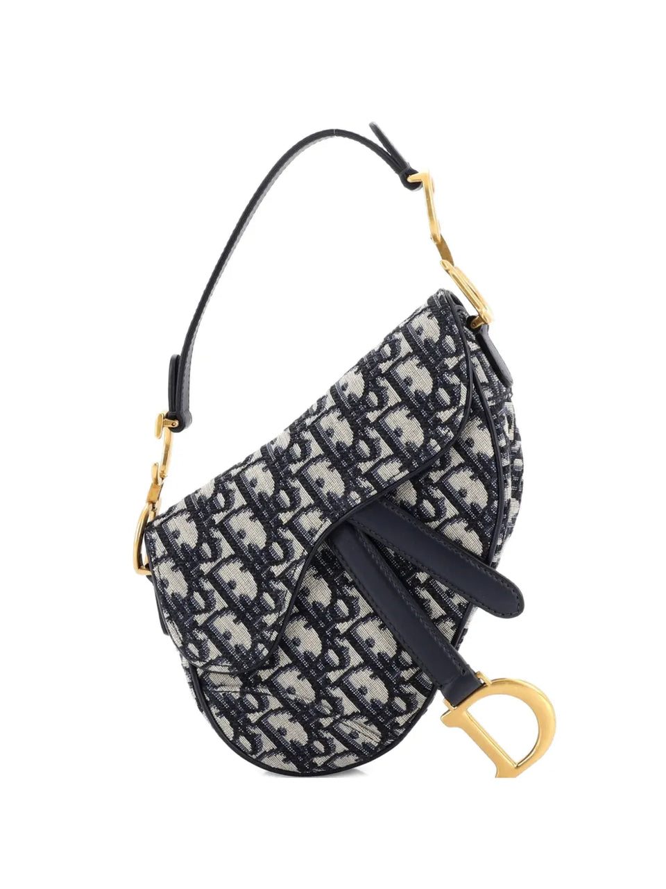 Saddle Handbag Oblique Canvas Mini shoulder bag