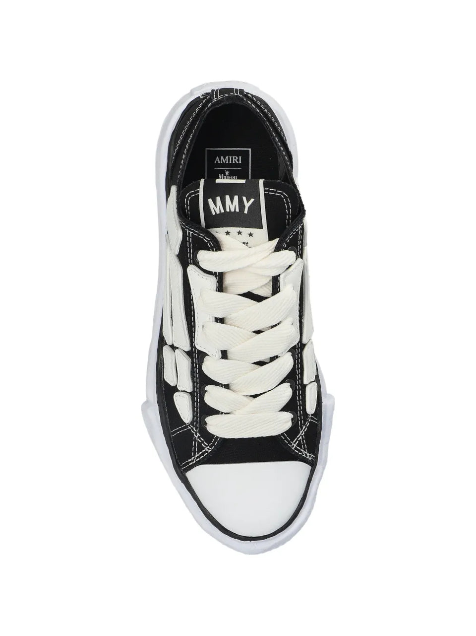 x Maison Mihara Yasuhiro skeleton sneakers