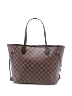 2017 Damier Ebene Neverfull MM tote bag