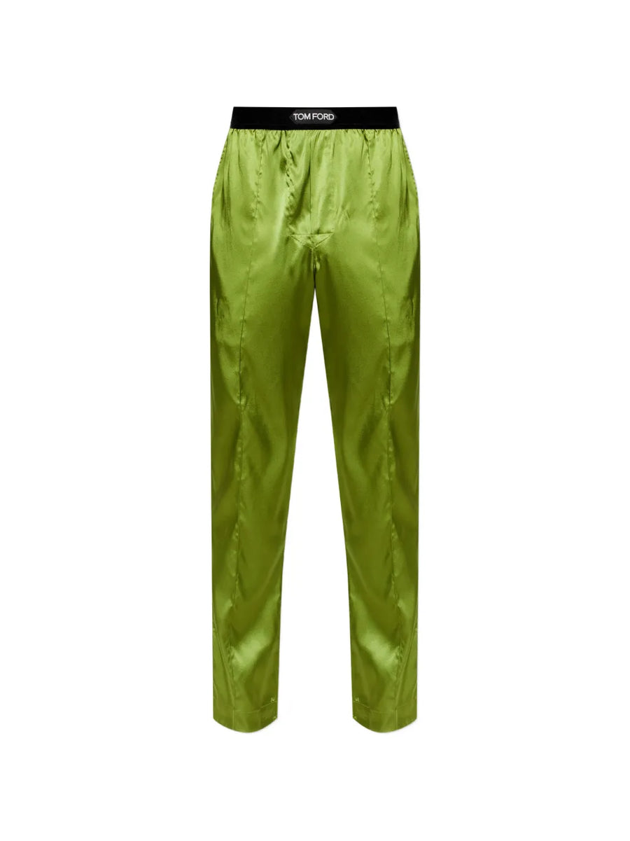 logo-waistband pyjama bottoms