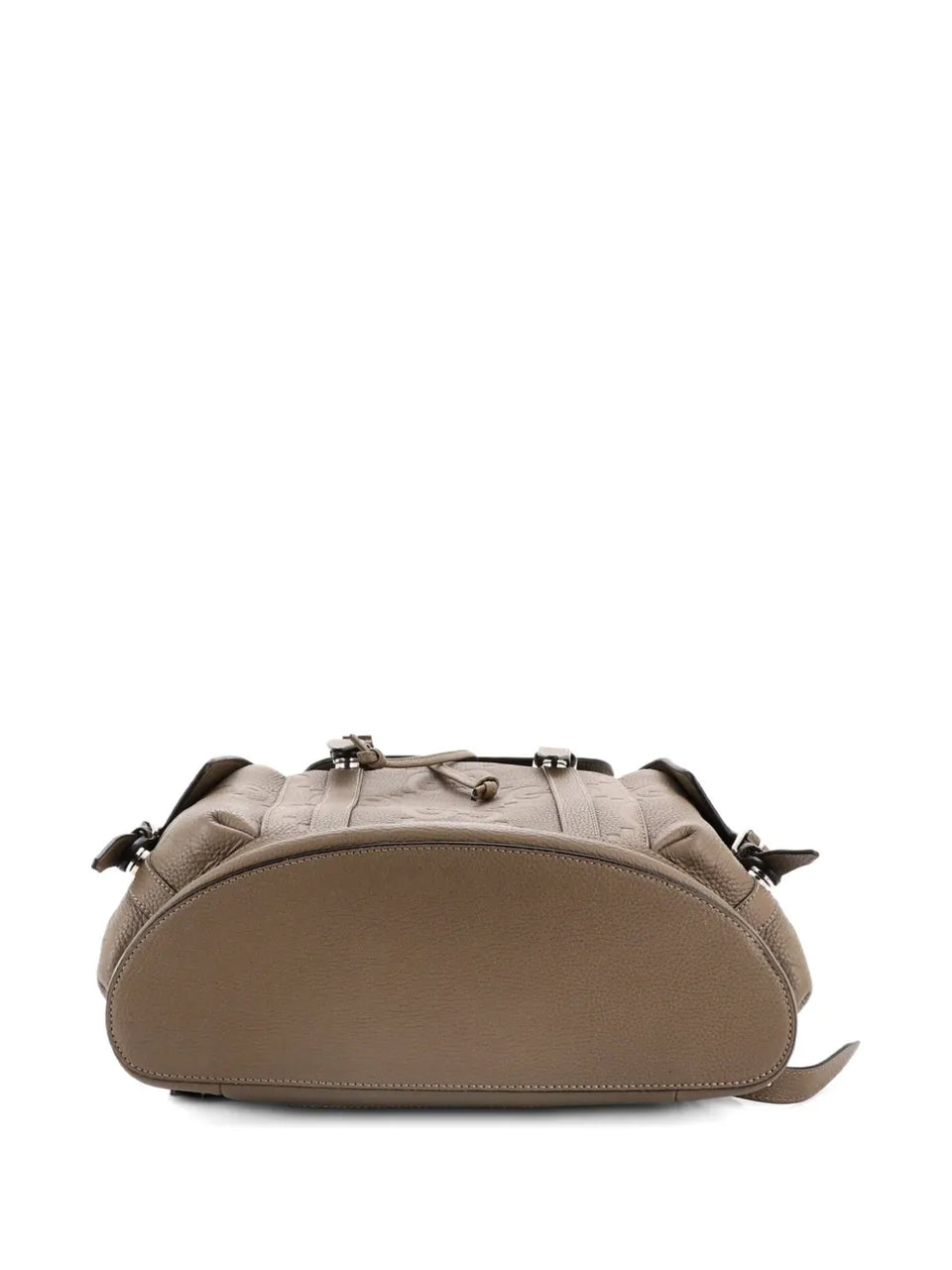Double Pocket Belt Jumbo GG Embossed Leather Large backpack