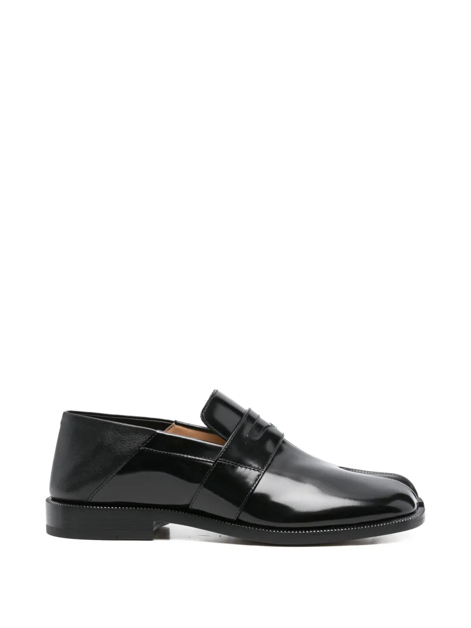 Tabi strap split-toe loafers
