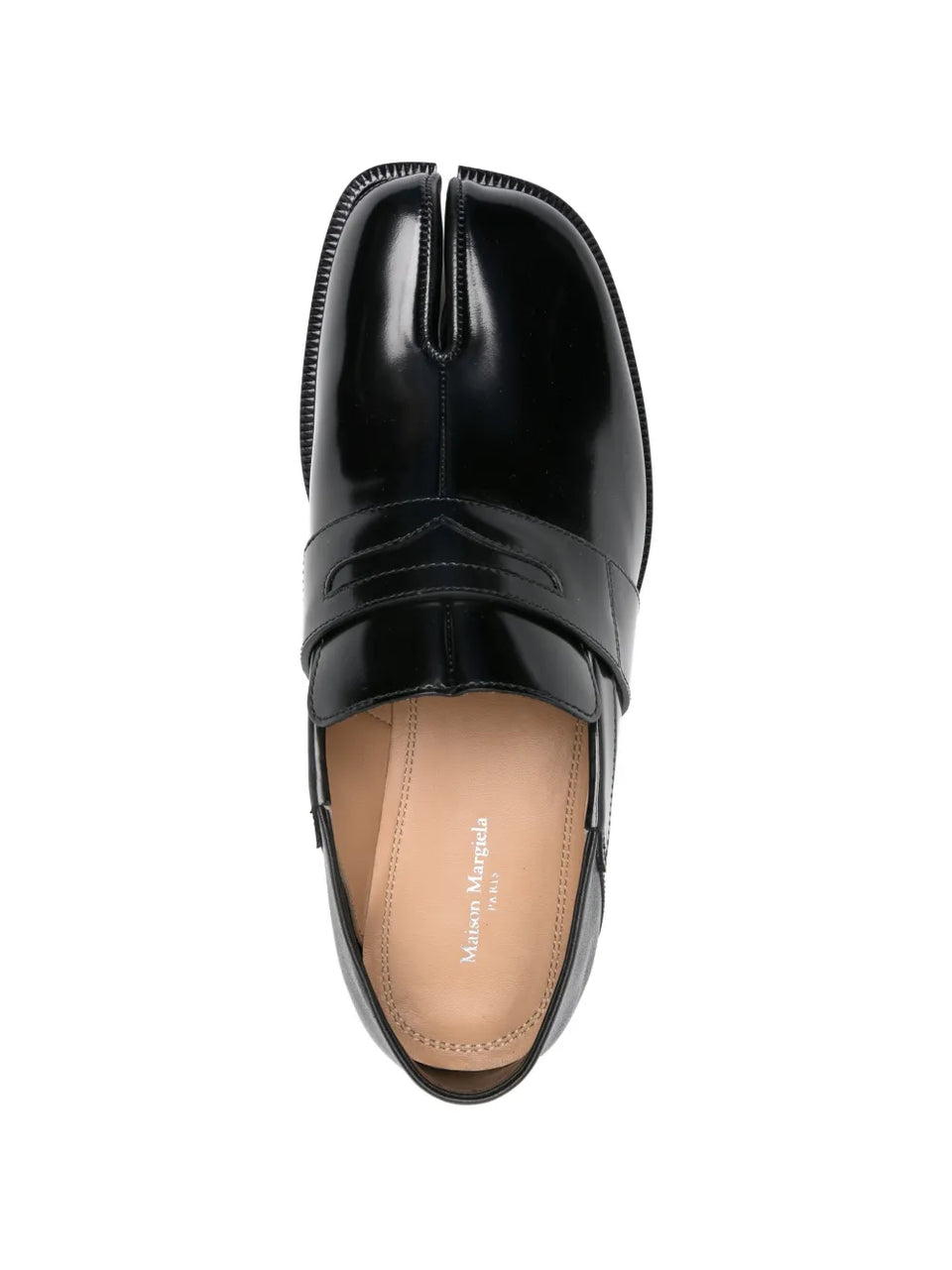 Tabi strap split-toe loafers