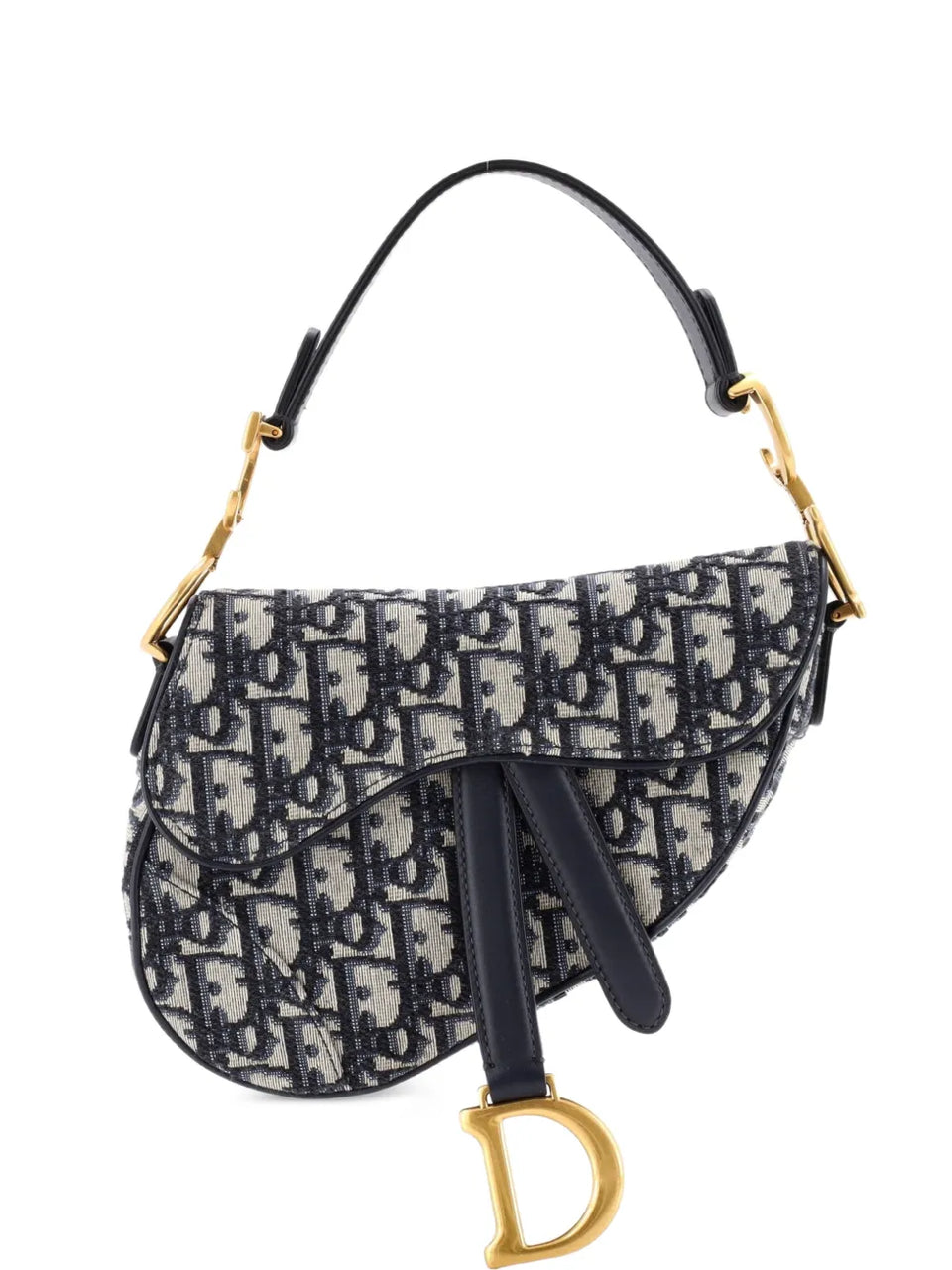 Saddle Handbag Oblique Canvas Mini shoulder bag