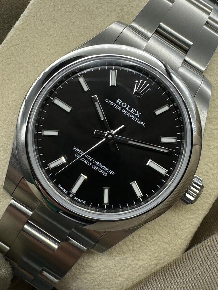 Rolex | Oyster Perpetual | 277200 | Steel | Steel | Black | Automatic
