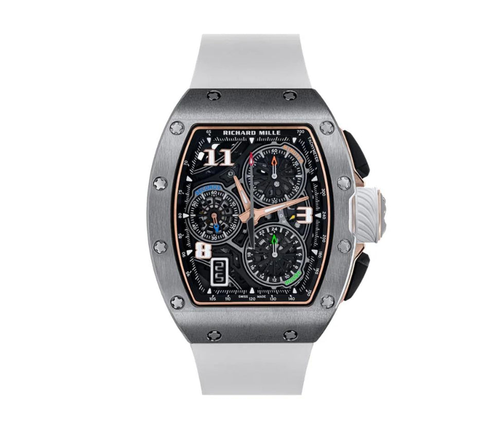 Richard Mille Automatic Winding Lifestyle Flyback Chronograph Skeleton Dial RM 72-01