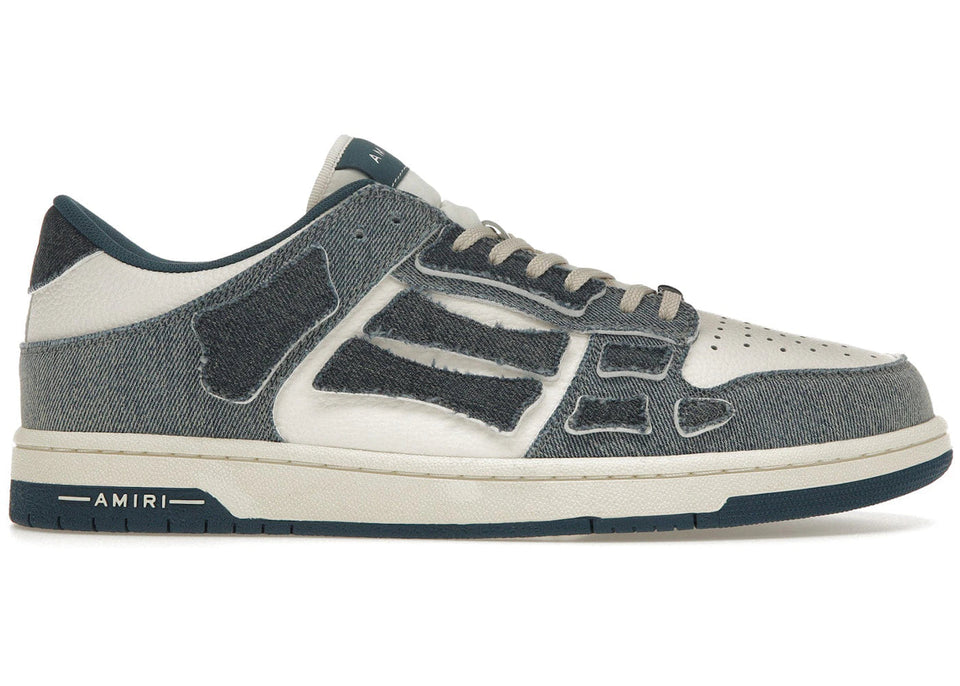 Amiri Skel Top Low Denim Slate Blue