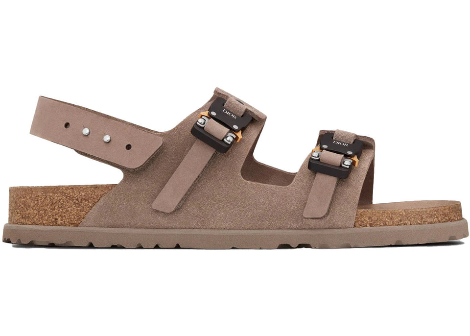 Dior x Birkenstock Milano Sandal Brown