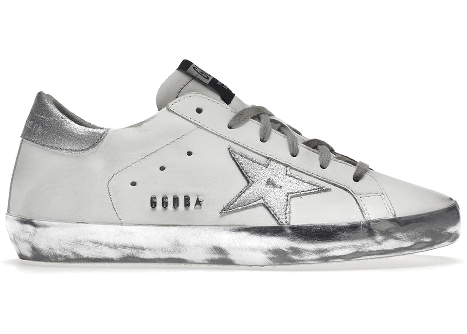 Golden Goose Wmns Superstar 'White Silver'