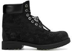 Louis Vuitton Timberland 6 Ankle Boot Black Monogram