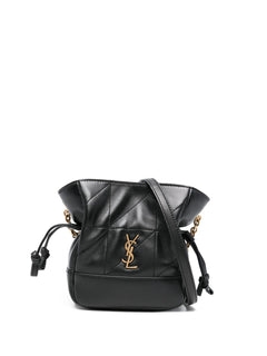 Saint Laurent Mini Jamie Quilted Logo Shoulder Bag