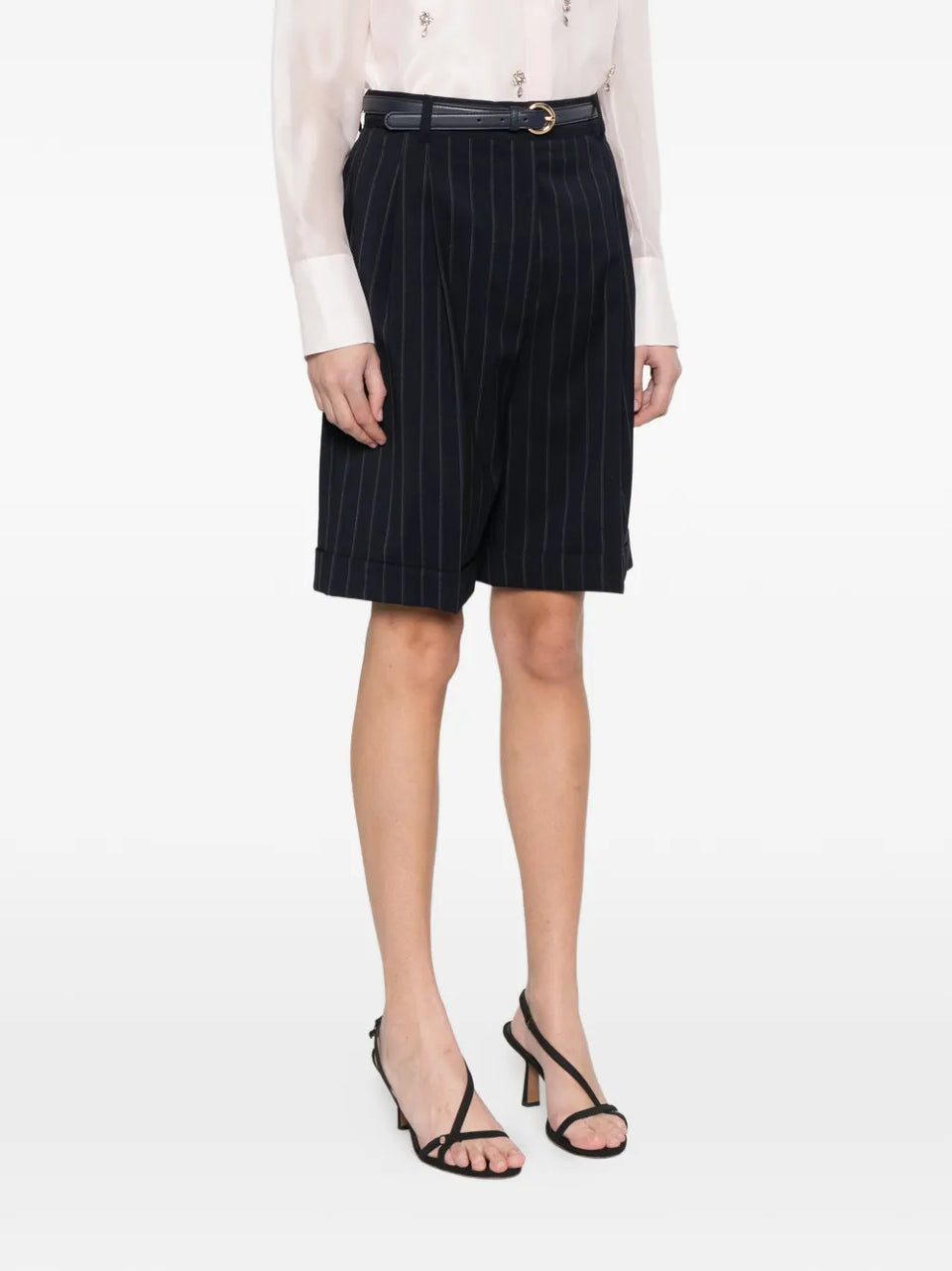 Mstere pinstripe shorts