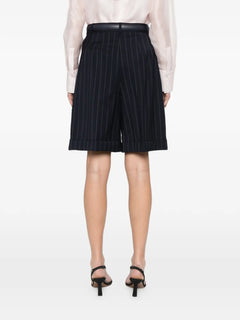Mstere pinstripe shorts