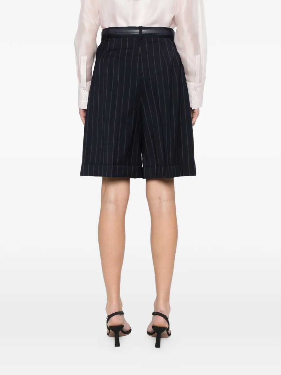 Mstere pinstripe shorts