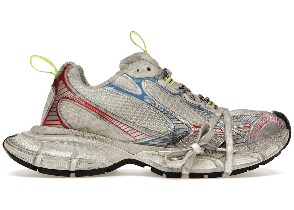 Balenciaga Wmns 3XL Sneaker 'Worn-Out - White Blue Red'
