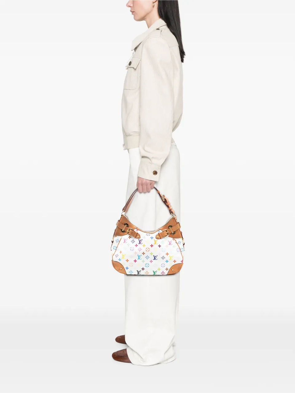 2003-2015 Monogram Multicolore Greta hobo bag