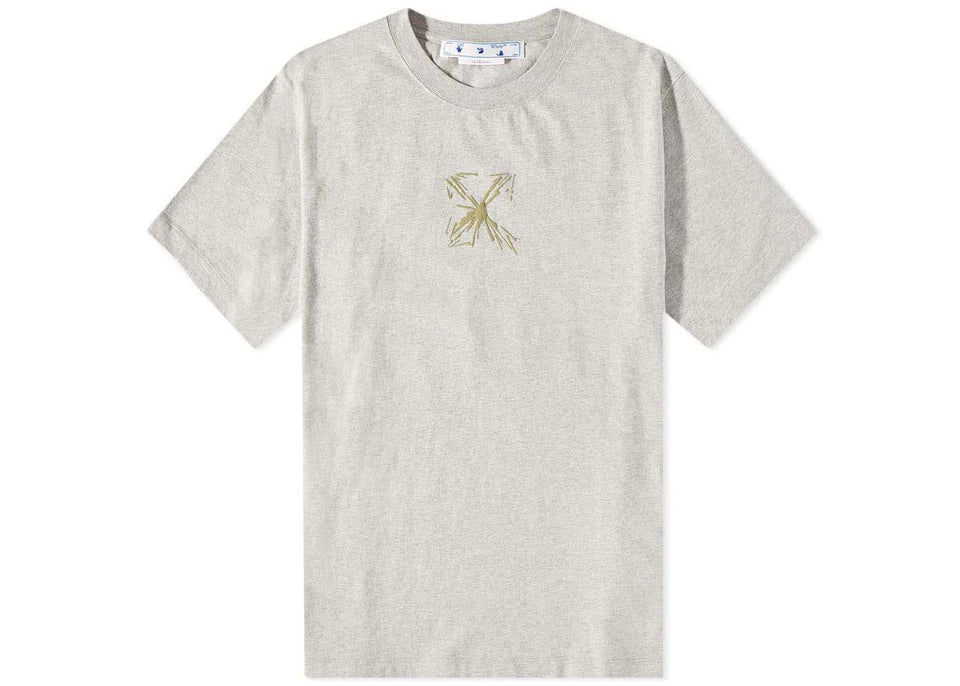 Off-White Splash Arrow T-Shirt Grey