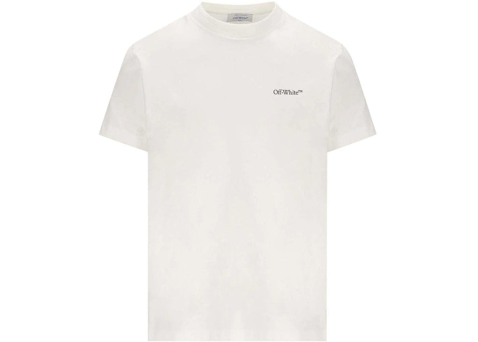 Off-White Scratch Arrow Slim Fit T-Shirt White