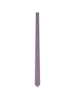 crepe effect silk tie