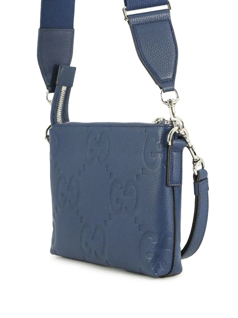 2016-2026 Small Jumbo GG Embossed Messenger Bag crossbody bag
