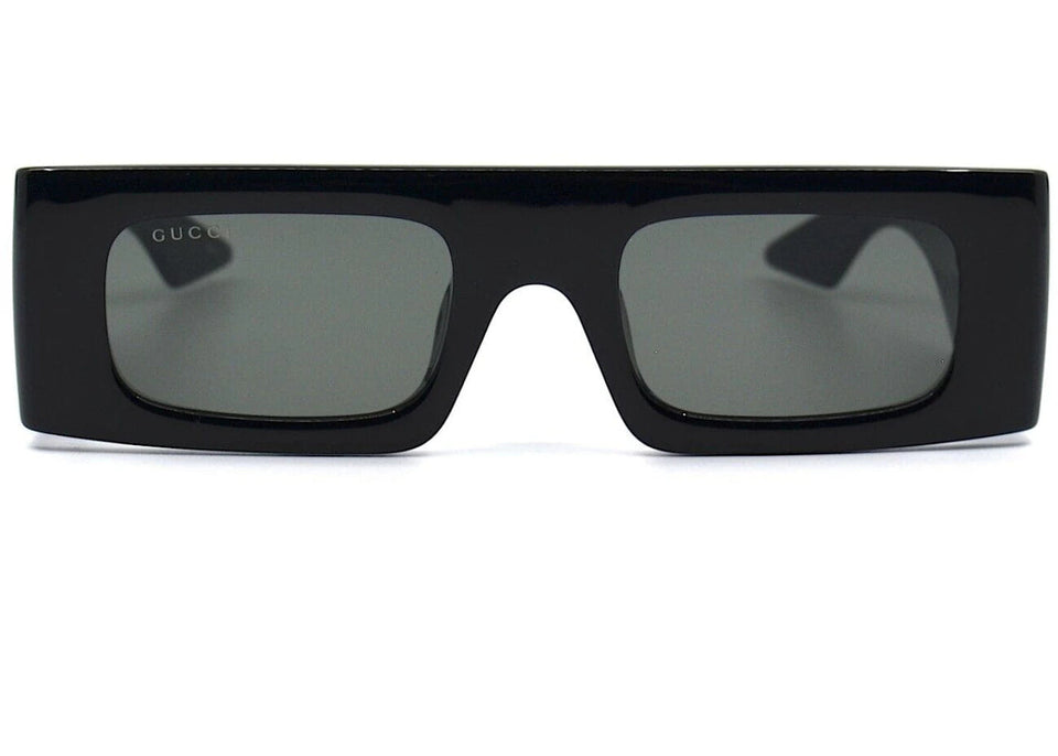 Gucci Rectangle Sunglasses Black/Grey Gg1646S-001