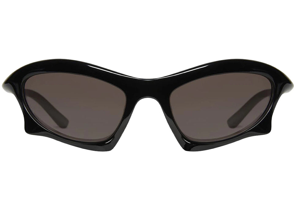 Balenciaga Bat Rectangle Sunglasses Black/Grey