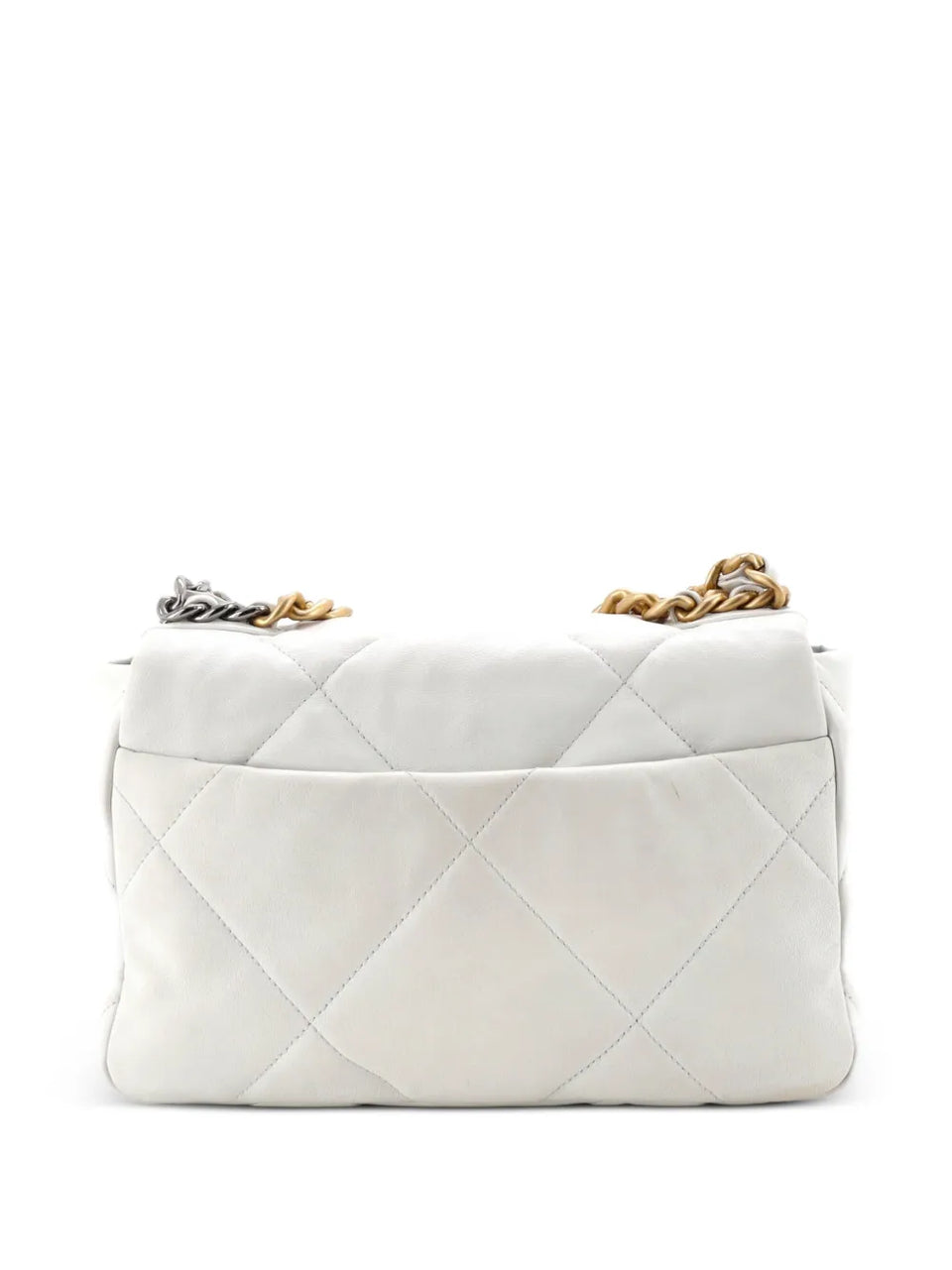 19 Flap Bag Quilted Leather Medium crossbody bag