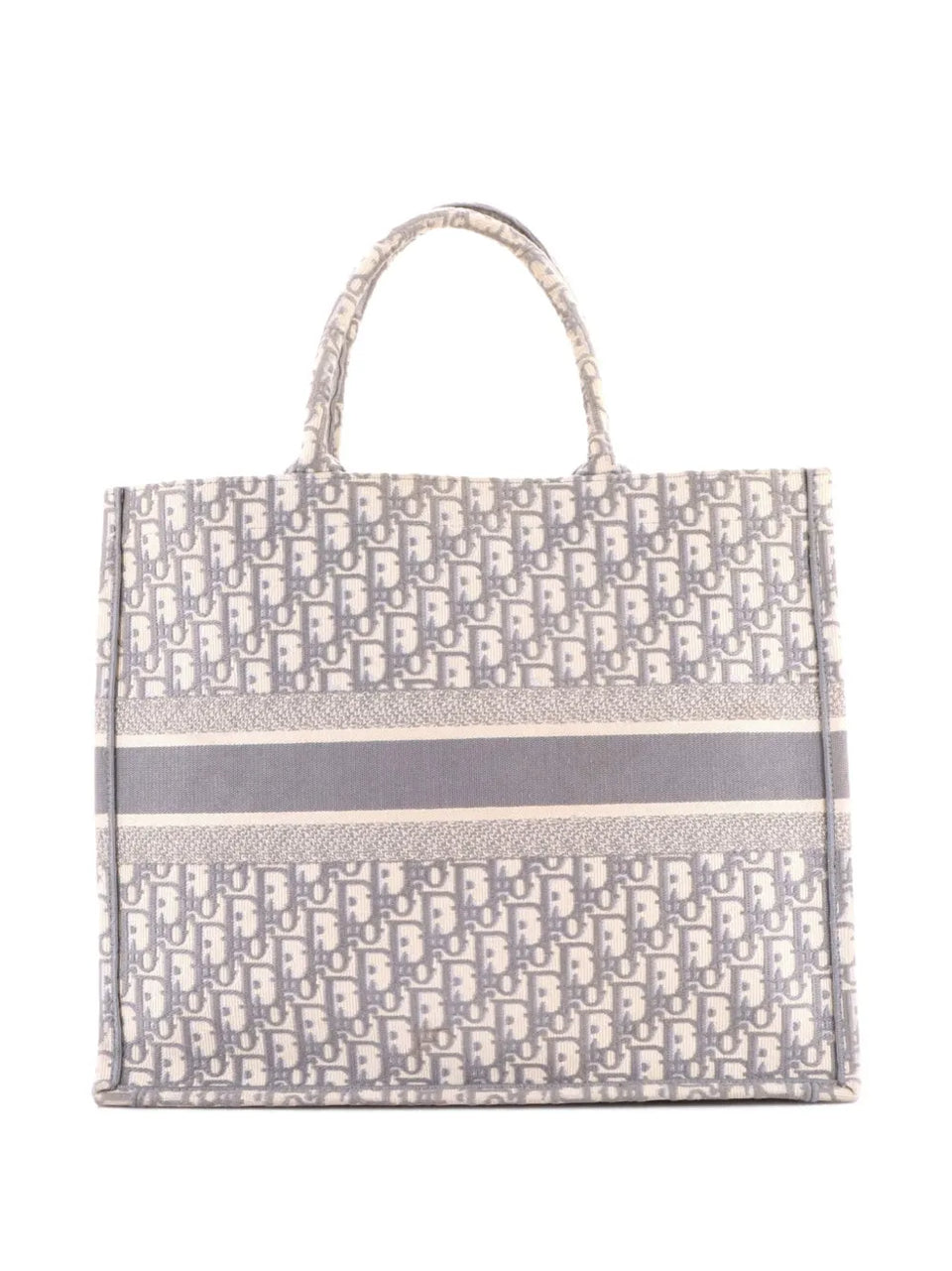 Book Oblique Canvas Large tote bag