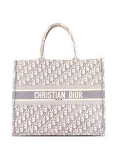 Book Oblique Canvas Large tote bag
