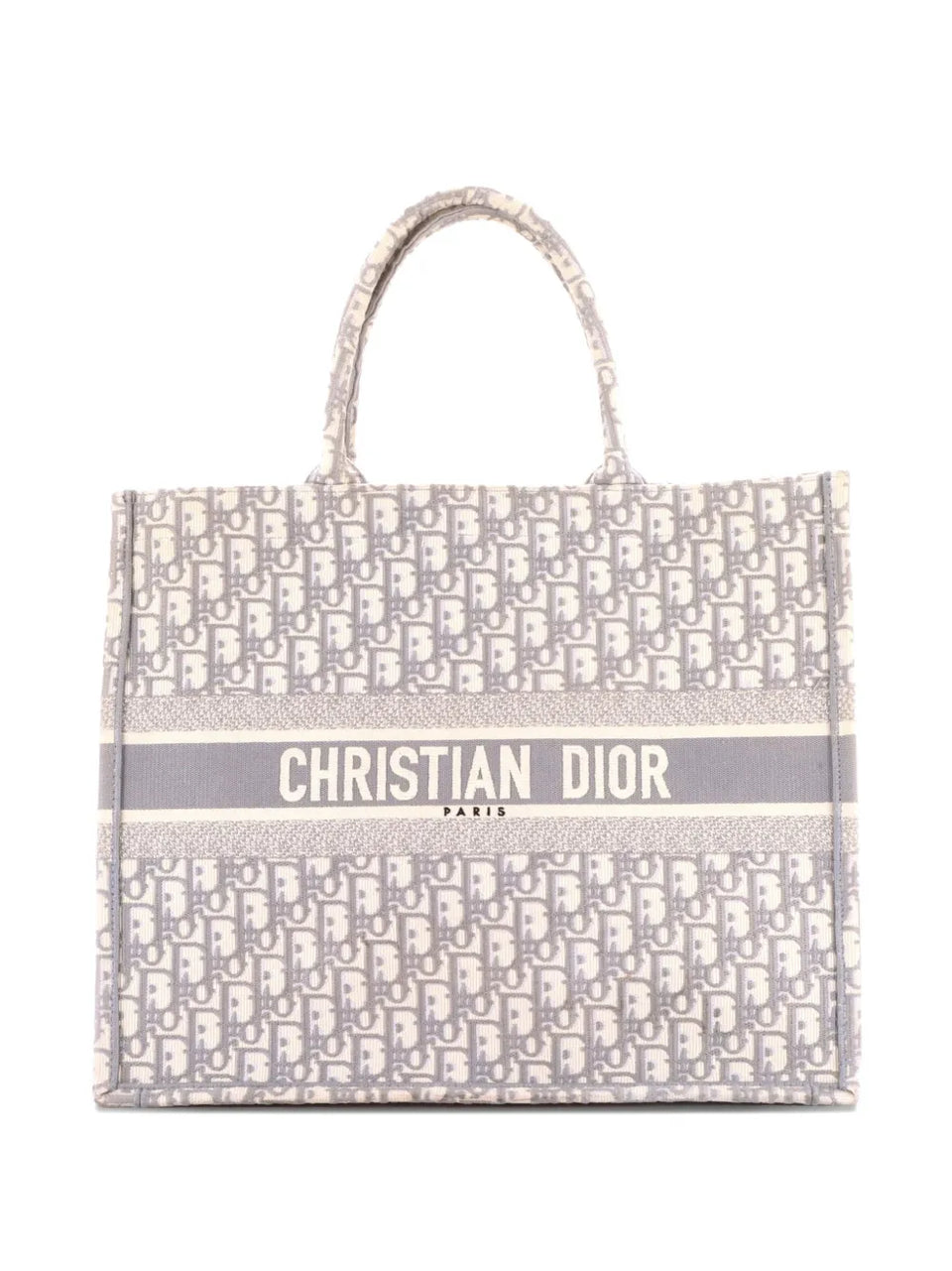 Book Oblique Canvas Large tote bag