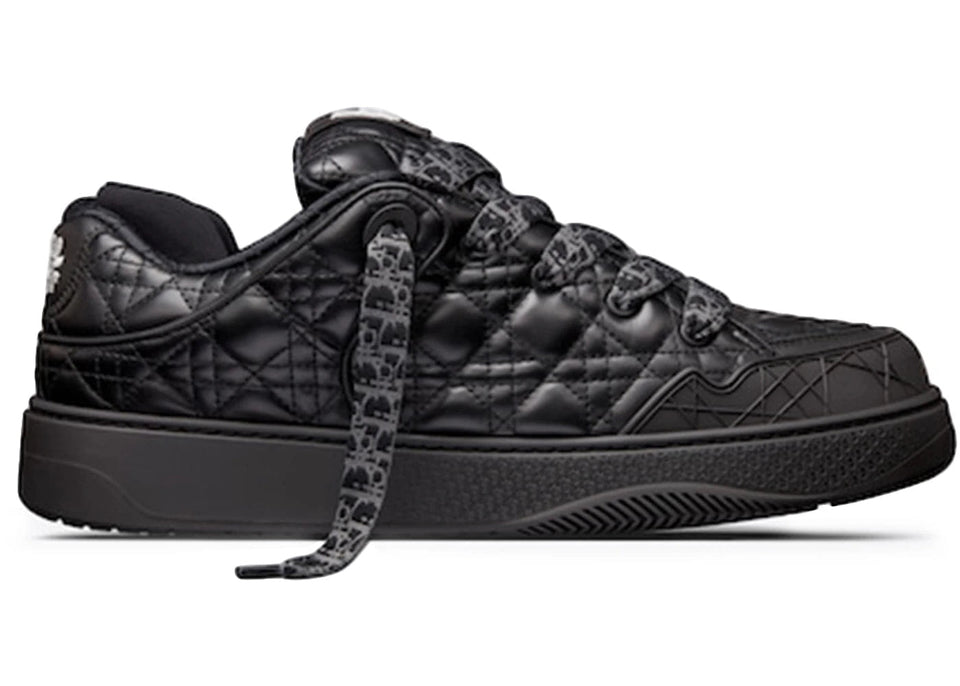 Dior B9S Skater Erl Black Quilted Cannage Calfskin