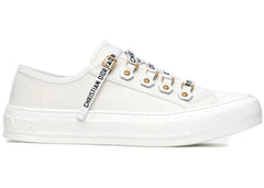Dior Walk'N'Dior Low Top White Canvas (Women'S)