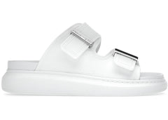 Alexander McQueen Wmns Hybrid Slide 'New Ivory Silver'