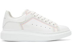 Alexander McQueen Oversized Sneaker Embroidered - White Multicolor