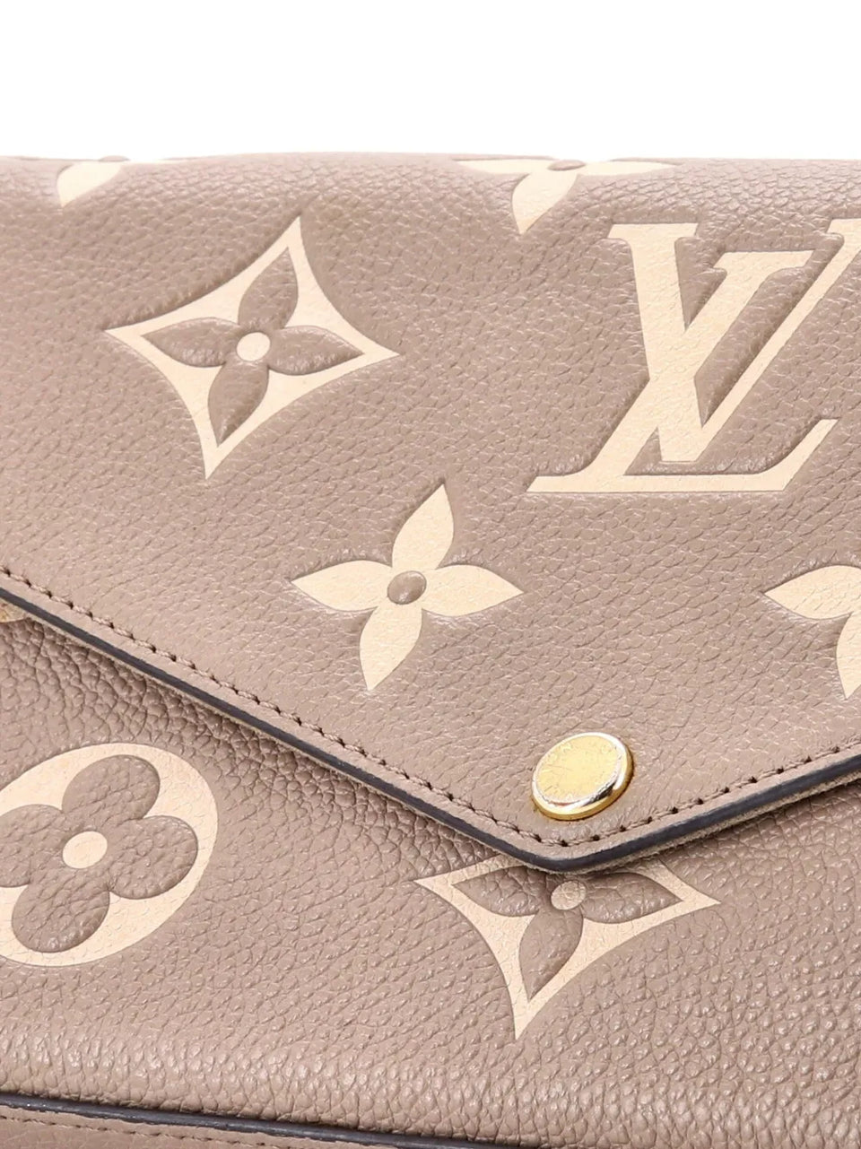 Felicie Pochette Bicolor Monogram Empreinte Giant crossbody bag